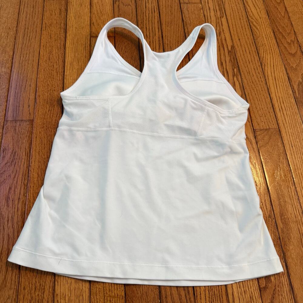 Nike Dri Fit Racerback Built In Padded Bra Tank Top - Picture 4 of 4